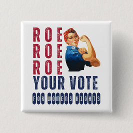 Funny Pro Choice Retro feministischer politischer  Button