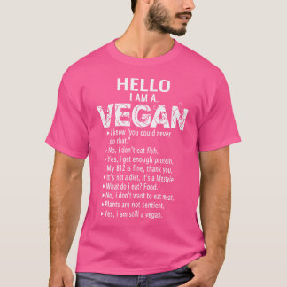 Funny Pro Vegan Activism Gym Athlete Weihnachten T-Shirt