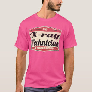 Funny Profession Zitat Vintager Röntgentechniker T-Shirt