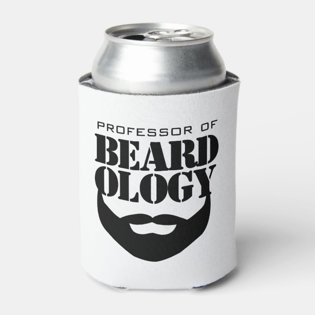 Funny Professor für Beardologie Dosenkühler (Kanne Vorderseite)