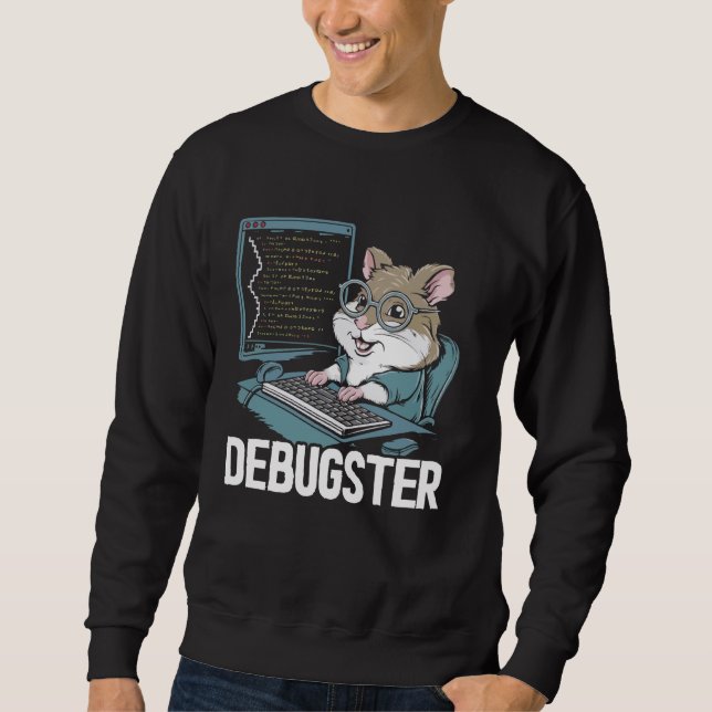 Funny Programmer Coder Computerprogrammierung Hams Sweatshirt (Vorderseite)