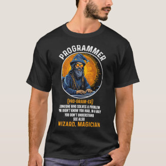 Funny Programmer Definition Coding Software T-Shirt