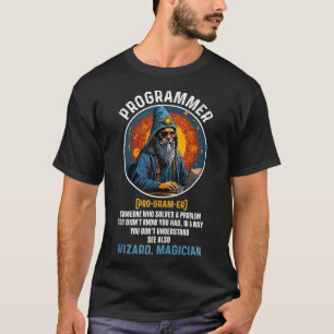Funny Programmer Definition Computer Scientists un T-Shirt
