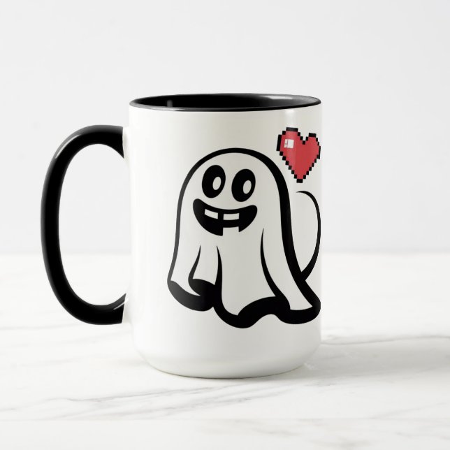 Funny Programmer Halloween Tasse (Links)