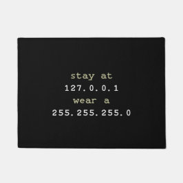 Funny programmieren für codierer - schwarze Doorma Fußmatte