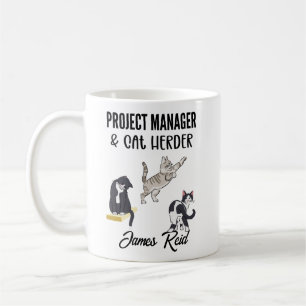 Funny Project Manager Engineering Business Kaffeetasse
