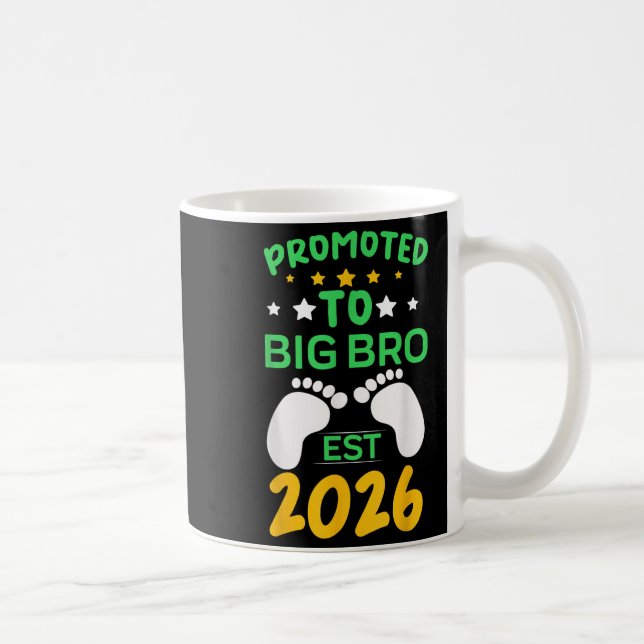 Funny Promoted To Big Brother 2026 Soon To Be Big  Kaffeetasse (Rechts)