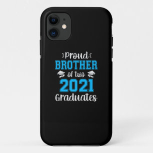 Funny Proud Brother of 2021 Graduates T - Shirt Case-Mate iPhone Hülle