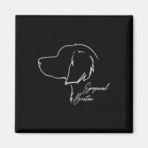 Funny Proud Epagneul Breton Profil Dog Mama Huntin Magnet