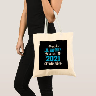 Funny Proud Lil Bruder von 2021 Absolventen Tragetasche