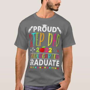 Funny Proud Step Vater einer Klasse von Kindergart T-Shirt