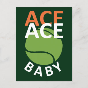Funny Pub for Tennis Player Postkarte