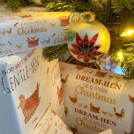 Funny Puck Chicken Weihnachten Geschenkpapier Set<br><div class="desc">Die perfekte lustige Hühner Weihnachtsgeschenk-Verpackung für Ihre Hühnerfreunde,  dieses alberne Weihnachtsgebäck ist super niedlich und sicher,  jemanden zum Lachen zu bringen. Ein lustiger Weg,  um Ihre Empfänger Lächeln in dieser Ferienzeit - perfekt für alle,  die einen guten Witz und Hühner mögen!</div>