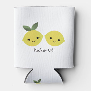 Funny Pucker Up Lemons Dosenkühler
