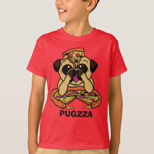 Funny PUGZZA (Pizza) Shirts & Jackets