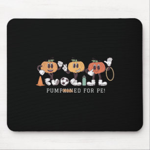 Funny Pumpkin Pe Teacher Team Physische Bildung A Mousepad