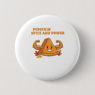 Funny Pumpkin Pie Erntedank Classic T - Shirt_2.p Button