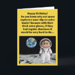 Funny Pun Astro Knots Happy Birthday Karte<br><div class="desc">Wenn Sie das Raumfahrtprogramm ausprobieren und es nicht schaffen,  macht das einen dann zum Astro-nicht? Ich dachte darüber nach,  diesen Witz zu machen,  aber ich hatte die Astro-Knoten-Idee zuerst und entschied mich zu Raketen. Ich hoffe,  diese Karte bringt mich zur großen Bühne. Genießen Sie diese lustige Wortspielkarte!</div>