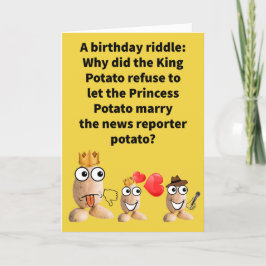 Funny Pun Commentator Happy Birthday Karte