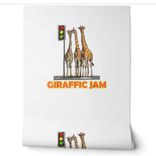 Funny Pun Giraffe Jam Tapete