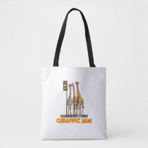 Funny Pun Giraffe Jam Tasche
