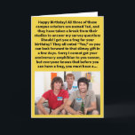 Funny Pun Tad Poll Happy Birthday Karte<br><div class="desc">Hasst du es nicht, wenn jemand sagt: "Ich habe dir das gesagt?" Bei dieser Karte wurde mir klar, dass eine Kaulquappe auch einen Polliwog nennen kann, aber ich konnte mir keinen praktikablen Weg einfallen lassen, um einen Polliwog-Witz zu bekommen, also stecken Sie in diesem Konzept der Tad-Umfrage fest. Es war...</div>