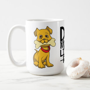 Funny Puppy Doggy Mama Geschenk Cartoon Dog Kaffee Kaffeetasse