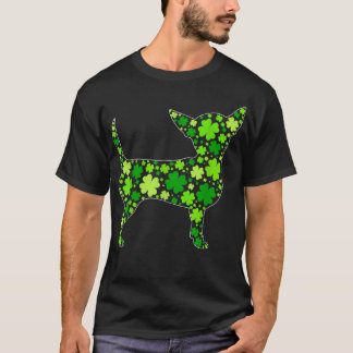Funny Puppy Kleeblatt Chihuahua Dog St  T-Shirt