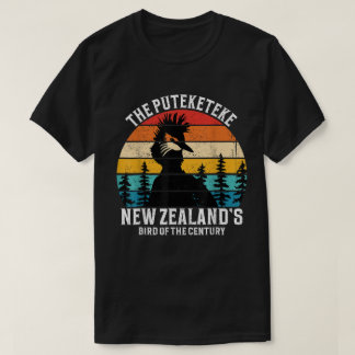 Funny Puteketeke Neuseelands Vogel des Jahrhundert T-Shirt