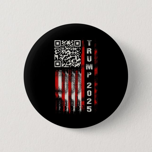 Funny Qr Donald Trump tanzt 4745 Code Video Button (Vorderseite)