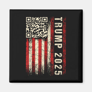 Funny Qr Donald Trump tanzt 4745 Code Video Magnet