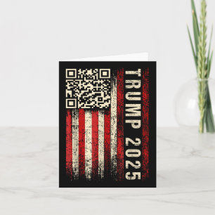 Funny Qr Donald Trump tanzt 47_45 Code Video Karte