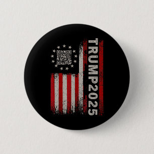 Funny Qr Präsident Trump 4547 T-Shirt Trump Dancin Button