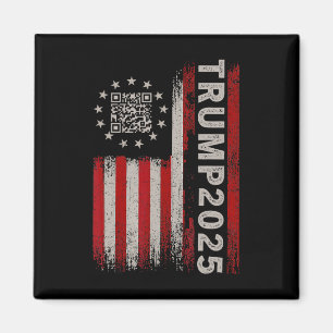 Funny Qr Präsident Trump 4547 T-Shirt Trump Dancin Magnet