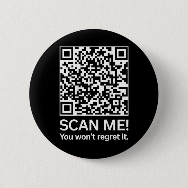 Funny Qr Präsident Trump 4547 Trump Tanzcode ( Button (Vorderseite)