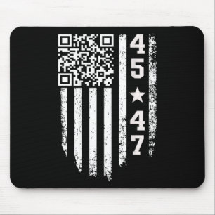 Funny Qr Präsident Trump 4547 Trump Tanzcode Mousepad