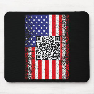 Funny Qr Präsident Trump Code Dance Mousepad
