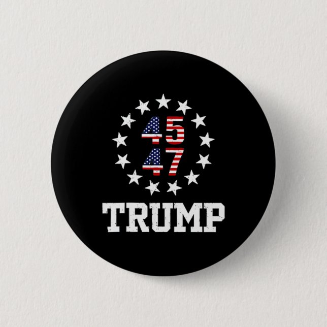Funny Qr Präsident Trump Dance Code Einweihung D Button (Vorderseite)