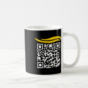 Funny Qr Präsident Trump Tance Code 1 Kaffeetasse