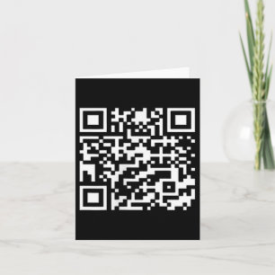 Funny Qr Präsident Trump Tance Code _1 Karte