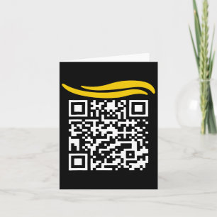 Funny Qr Präsident Trump Tance Code 1 Karte