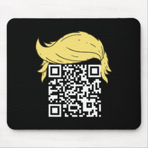 Funny Qr Präsident Trump Tance Code 2 Mousepad