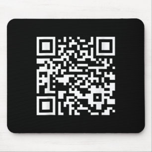Funny Qr Präsident Trump Tance Code (auf Byck) Mousepad