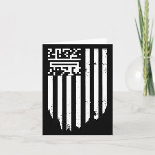 Funny Qr Präsident Trump Tance Code Karte