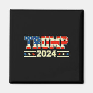 Funny Qr Präsident Trump Tanzcode (auf Byck) 2 Magnet