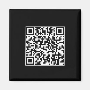 Funny Qr Präsident Trump Tanzcode (auf der Rücksei Magnet