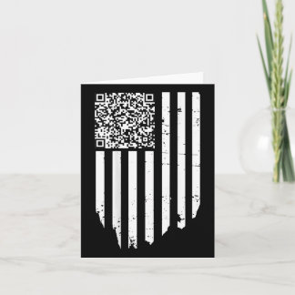 Funny Qr Scan Code Präsident Trump 4547 Trump Danc Karte