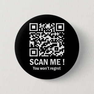 Funny Qr Scan Me Präsident Trump 45_47 Trump Button
