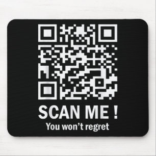 Funny Qr Scan Me Präsident Trump 45_47 Trump Mousepad