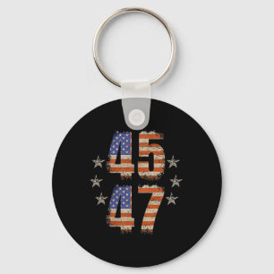 Funny Qr Trump 45 47 Trump tanzt Code Pocket Schlüsselanhänger